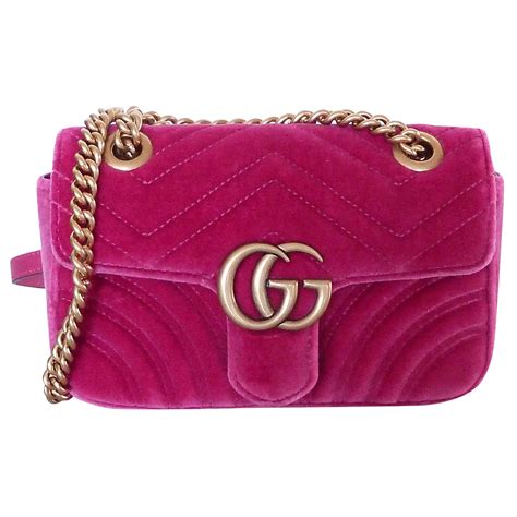 gucci purse light pink|pink velvet gucci purse.